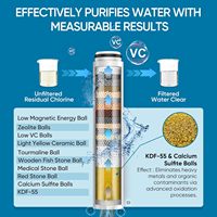 Pommeau de Douche Filtrant l'Eau Dure Personnalisé, Filtre 20 Étapes, Haute Pression, 7 Modes de Jet, Anti-Fuite, Auto-Nettoyant, Design Moderne, Élimine les Impuretés
