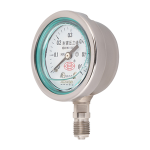 Manômetro de Pressão em Aço Inoxidável à Prova de Choque Y60, Fornecimento de Fábrica - Product Image 4