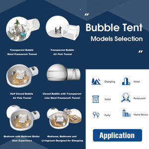 Carpa Burbuja de PVC Ceyu para Invierno en Venta, Globo Inflable Publicitario para Glamping con Aire Acondicionado y Calefacción, Dropshipping - Product Image 4