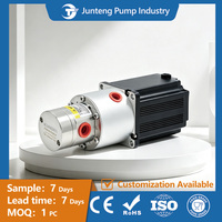 Pompe doseuse magnétique sans impulsion 0,3 ml/rev 316L PEEK sans démontage pour environnement de remplissage de lait stérile
