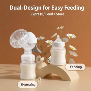 Extractor de Leche Manual Integrado YOOHAN, Libre de BPA, <span class=keywords><strong>Recolector</strong></span> de Leche de Silicona con Función de Masaje y Promotor de <span class=keywords><strong>Lactancia</strong></span>, Personalizable OEM - Product Image 4