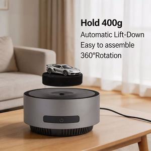 Automatic Lifting Magnetic Levitating Display Stand Touch Switch Control Floating Car Model Platform Hold 400G for Advertising - Product Image 2
