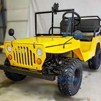 Mini Jeep Électrique 150CC pour Enfants et Adultes, Buggy, Karting, Jeep Willys à Vendre, Buggy Mini WillysJeep
