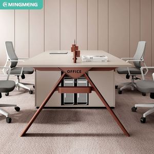 Table de bureau haute direction multijoueur poste de travail ouvert bureau de personnel modulaire en MDF pour meubles de bureau à domicile - Product Image 4