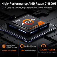Laptop AMD Ryzen 7 4800H OEM 15.6 Pollici 16GB RAM 1TB SSD Notebook da Gaming Win 11 Computer Portatile ad Alte Prestazioni Direttamente dalla Fabbrica