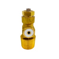 Vanne de bouteille de gaz acétylène QF-15A pour C2H2, prix usine Chine
