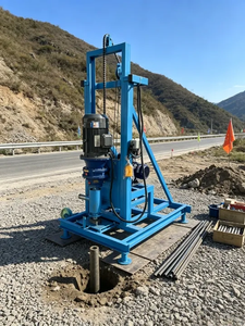 Potente Impianto di Perforazione <span class=keywords><strong>per</strong></span> <span class=keywords><strong>Pozzi</strong></span> <span class=keywords><strong>Artesiani</strong></span> da 150m <span class=keywords><strong>per</strong></span> l'Approvvigionamento di Acqua Pressurizzata <span class=keywords><strong>per</strong></span> Uso Domestico e Agricolo - Product Image 5