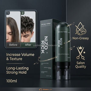 Spray capillaire texturisant et volumisant au sel de mer de luxe pour hommes, pour des vagues de plage désordonnées, tenue forte qualité salon, 100 ml - Product Image 2