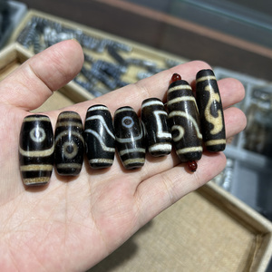 Hạt dzi baoping Poh Ping tianzhu cũ của Tây Tạng - Product Image 6