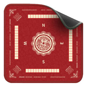Tappetino per Mahjong Antiscivolo e Silenzioso con Bordo Bloccato, Lavabile, Stampa HD, Tappetino <span class=keywords><strong>da</strong></span> Gioco per Più Giocatori - Product Image 5