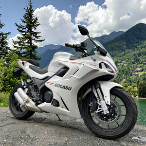 Motocicleta Deportiva de Carreras de Alta Velocidad, 400CC, Refrigeración por Agua, Doble Cilindro, 6 Velocidades, Gasolina - Product Image 6