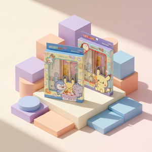 Pillbox pokemon Happy Plastic KR Modelo AB0108, Set de Papelería, Lápiz, Borrador, Sacapuntas, Útiles Escolares Básicos para Niños, Anime, Dibujos Animados - Product Image 1
