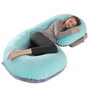 Oreiller de maternité ergonomique réglable avec housse douce personnalisable – Soutien corporel optimal pour une grossesse confortable - Product Image 4