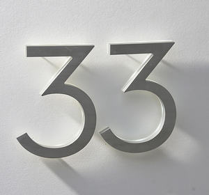 ป้ายสแตนเลสเรืองแสงใ<span class=keywords><strong>น</strong></span><span class=keywords><strong>ที่</strong></span>มืดโลหะตัวเลข<span class=keywords><strong>บ้าน</strong></span> LED พลังงา<span class=keywords><strong>น</strong></span>แสงอาทิตย์ - Product Image 2