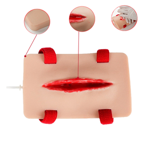 Module d'entraînement portable en silicone pour la simulation de plaies chirurgicales, formation aux premiers secours, modèle de traumatisme - Product Image 3