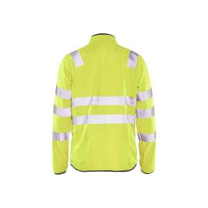 BLAKLADER - 490625123300L <b>Hi</b>-<b>Vis</b> <b>Softshell</b> <b>Jacket</b> Yellow - EAN 7330509481110 <b>HI</b>-<b>VIS</b> WORKWEAR - Product Image 2