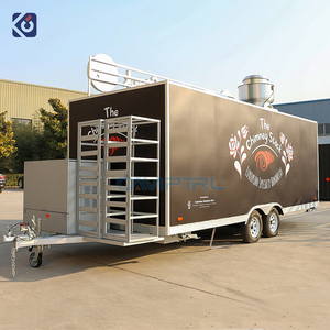 18ft thương mại thực phẩm xe tải nhượng Bộ thực phẩm Trailer trang bị đầy đủ thức ăn nhanh xe tải giỏ hàng Pizza cà phê container cửa hàng - Product Image 6