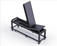 Banc de fitness multifonctionnel réglable et pliable en acier allié pour la maison, rack à squats avec logo personnalisé