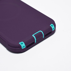 Étui de protection 3 en 1 pour téléphone, Fundas De <span class=keywords><strong>Acrigel</strong></span>, étui magnétique pour iPhone 17 16 15 14 13 12 11, orange, protection magnétique - Product Image 3