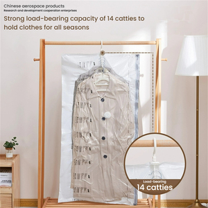 בגדים ביתיים מארגן משאבת עיצוב חינם חלל שומר סט דחיסה תליית ואקום תיק אחסון ואקום - Product Image 4