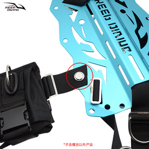 Keep Diving Bcd Harness <b>Screw</b> <b>Set</b> Aluminum Bracket For Deep Dive Side Mount Equipment Fixing - Product Image 1