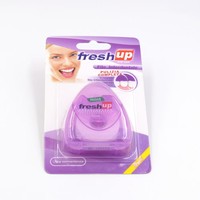 Fil dentaire coloré facile à utiliser, fil dentaire ciré pour appareils dentaires, fil dentaire oral, fil dentaire orthodontique abordable