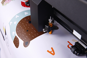 Sv1350 1.3M 53inch Vinyl Máy cắt 1350mm Sticker đồ thị Vinyl cắt decal với đường viền tự động - Product Image 5