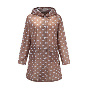 Impermeable con Capucha para Mujer, Chubasquero Largo para Viajes al Aire Libre, Ropa Impermeable para Montar a Caballo - Product Image 6