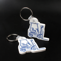 Porte-clés en PVC/caoutchouc personnalisé à faible MOQ, avec logo de marque et design unique, idéal pour les cadeaux promotionnels