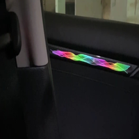 Nouveau design 12-en-1 LED Auto Atmosphere Lamp pour Honda Civic-10 RGB Phantom Car Interior Ambient Light