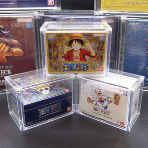 Boîte de présentation en acrylique transparente épaissie polie OP 01-10 TCG pour cartes à collectionner One Piece – Vente en gros - Product Image 4