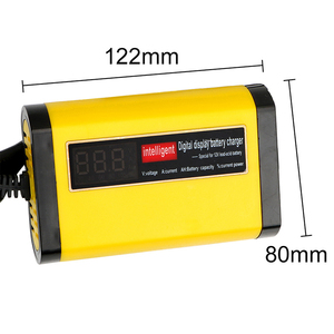 12V 2A 30W شاشة ديجيتال شاحن بطارية للسيارة شحن بطارية دراجة نارية شاحن - Product Image 4