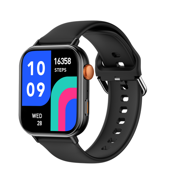 2026 Smart Watch HD Display YouTube Video Call Heart Rate Blood Oxygen IP68 Waterproof Silicone Strap Men Women