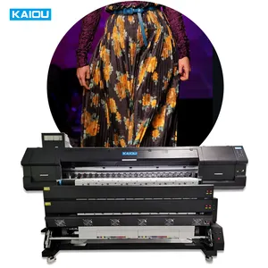 Máquina impresora de sublimación de gran formato para máquina de impresión de camisetas 1,8 m/2M impresora de inyección de tinta industrial textil digital