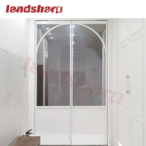 Hiện đại trong nhà nhôm pháp cửa khuôn cửa kính bức tường chia nội thất kim loại khung pháp cửa - Product Image 6