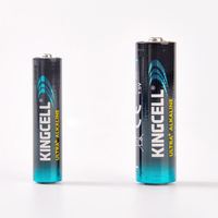 Pila Alcalina AAA KINGCELL LR03 1.5V Serie Ultra+ con 10 Años de Duración para Electrodomésticos