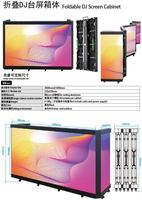 Pantalla LED Curva P1.53 para Cabina de DJ, Diseño Modular Flexible, Señal Estable para Discotecas, Bares y Eventos de Música al Aire Libre