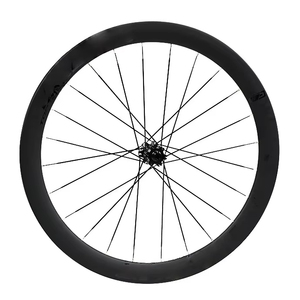 スーパーライト88mmチューブラーバイクホイールセット<span class=keywords><strong>700c</strong></span> 20/24hカーボンファイバーロードレーシングホイール - Product Image 1