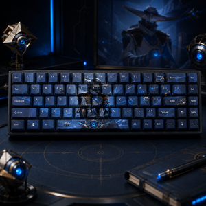 Set di Tasti PBT Personalizzati VALORANT <span class=keywords><strong>Cypher</strong></span> 68 con Sublimazione a Colori, Profilo Cherry per Tastiera Meccanica da Gaming - Product Image 3