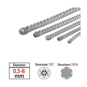 Cable <span class=keywords><strong>de</strong></span> Acero Inoxidable <span class=keywords><strong>de</strong></span> Grado Marino con Resistencia Superior a la Corrosión para Uso en Alta Mar, <span class=keywords><strong>Amarre</strong></span> y Arquitectura - Product Image 5