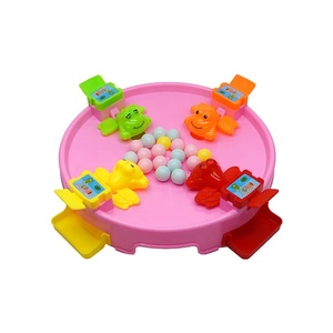 Rana comiendo frijol juego educativo de escritorio para niños interacción entre padres e hijos juguete de regalo de plástico de doble batalla - Product Image 2