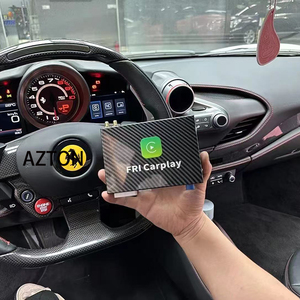 AZTON Perfect Upgrade Tableau de bord sans fil <span class=keywords><strong>Apple</strong></span> <span class=keywords><strong>CarPlay</strong></span> & Android Auto OEM Interface de mise en miroir audio Bluetooth pour Ferrari F8 - Product Image 1