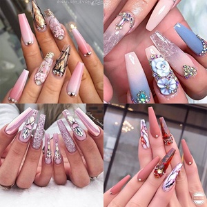 Puntas de extensión de Gel <span class=keywords><strong>para</strong></span> uñas artificiales, Gel suave de cobertura completa, venta al por mayor - Product Image 5