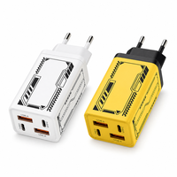 Chargeur mural USB C avec deux ports USB, adaptateur d'alimentation à charge rapide pour smartphones, tablettes, ordinateurs portables, voyages, maison, bureau, OTP, OVP