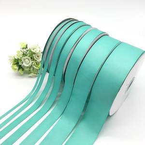 Muestra Gratuita de Cinta de Satén de Seda Estampada Personalizada con Lámina Dorada, Impresión a una Cara, 6 Pulgadas, Decoración de Lujo para el Hogar - Product Image 1