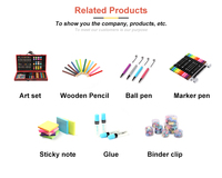 Stylo gel effaçable antidérapant à pointe souple bleue de 0,5 mm, interchangeable, écriture fluide, fabriqué en plastique durable