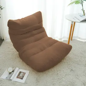 다다미 침실 싱글 안락 의자 콩 가방 소파 거실 의자 긴 애벌레 레저 의자