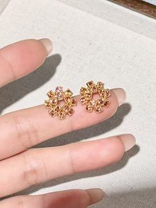 UM Jewelry 925 Sliver Fireworks Wholesale Lab grown <b>Red</b> Ruby colored gemstones <b>Earrings</b> Anniversary Daily Gift - Product Image 5