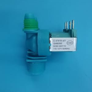 Válvula de entrada de agua para lavadora Samsung DC62 00311F DC62 30314V, pieza de suministro de agua eléctrica de plástico, número de pieza 21 5 - Product Image 3