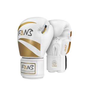 Guantes de Boxeo Fanshi de Material PU para Adultos, Unisex, Opción de Logotipo Personalizado, Guantes de Muay <span class=keywords><strong>Thai</strong></span> y Sanda - Product Image 1